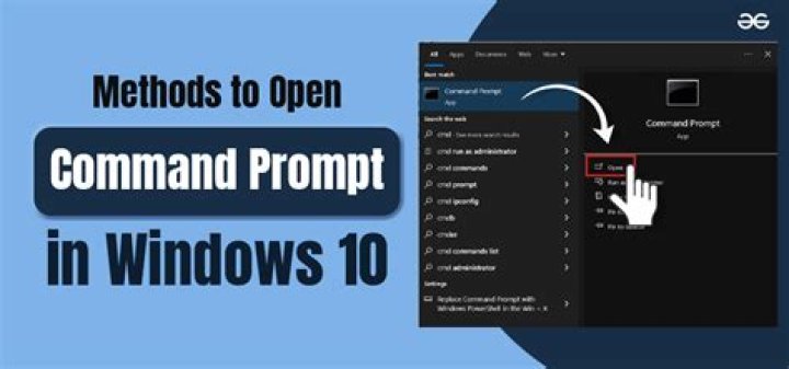 10 Ways to Open the Command Prompt in Windows 10
