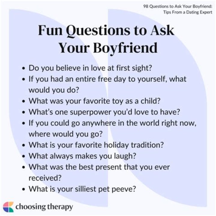 100 Fun Questions To Ask Your Boyfriend For Hearty Time Together