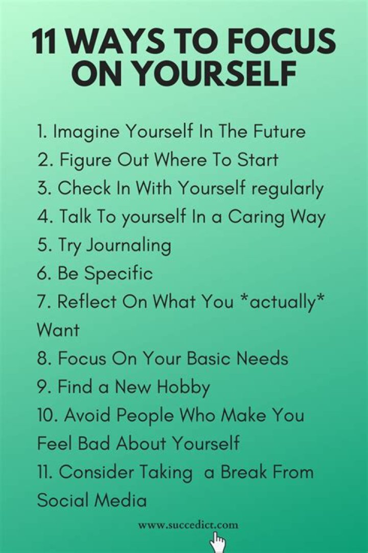 11 Little Ways To Focus On Your Own Self-Improvement