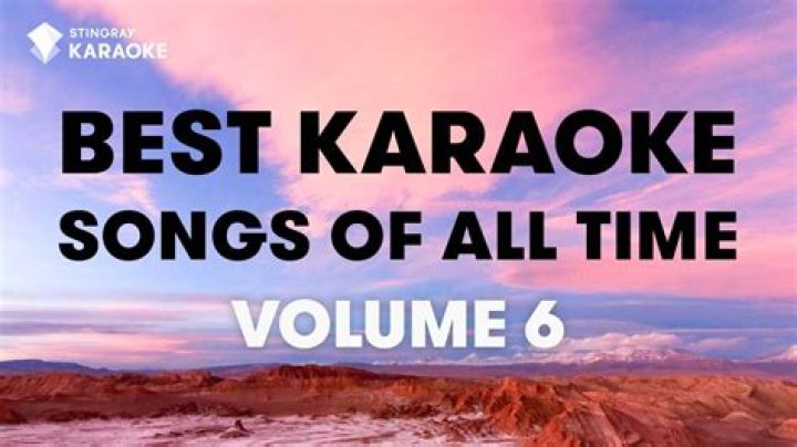 12 best karaoke songs of all time