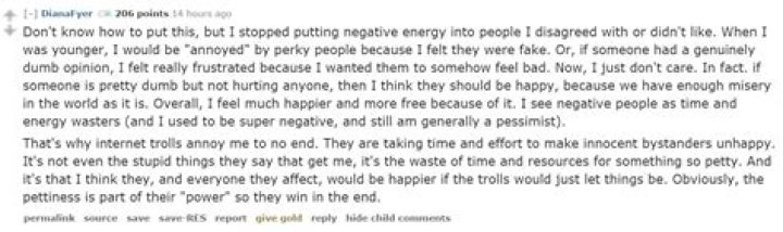 15 Things To Stop Caring About And Make Your Life Infinitely Better In The Process, According to Reddit
