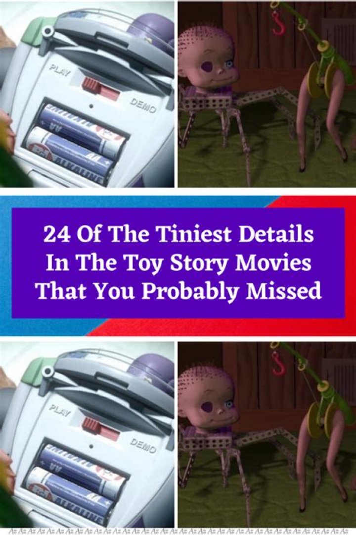 24 details you probably missed in 'Toy Story'