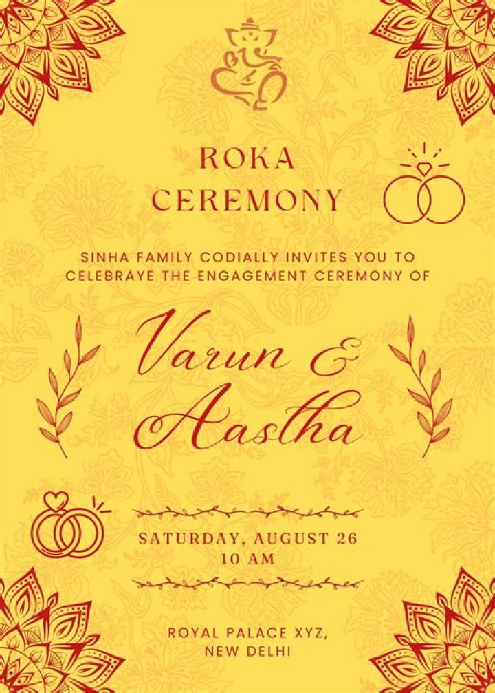 4 Things you must consider while planning your Roka ceremony