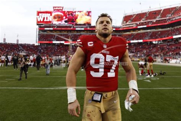 49ers sign Nick Bosa to a record-setting contract extension to end his lengthy holdout