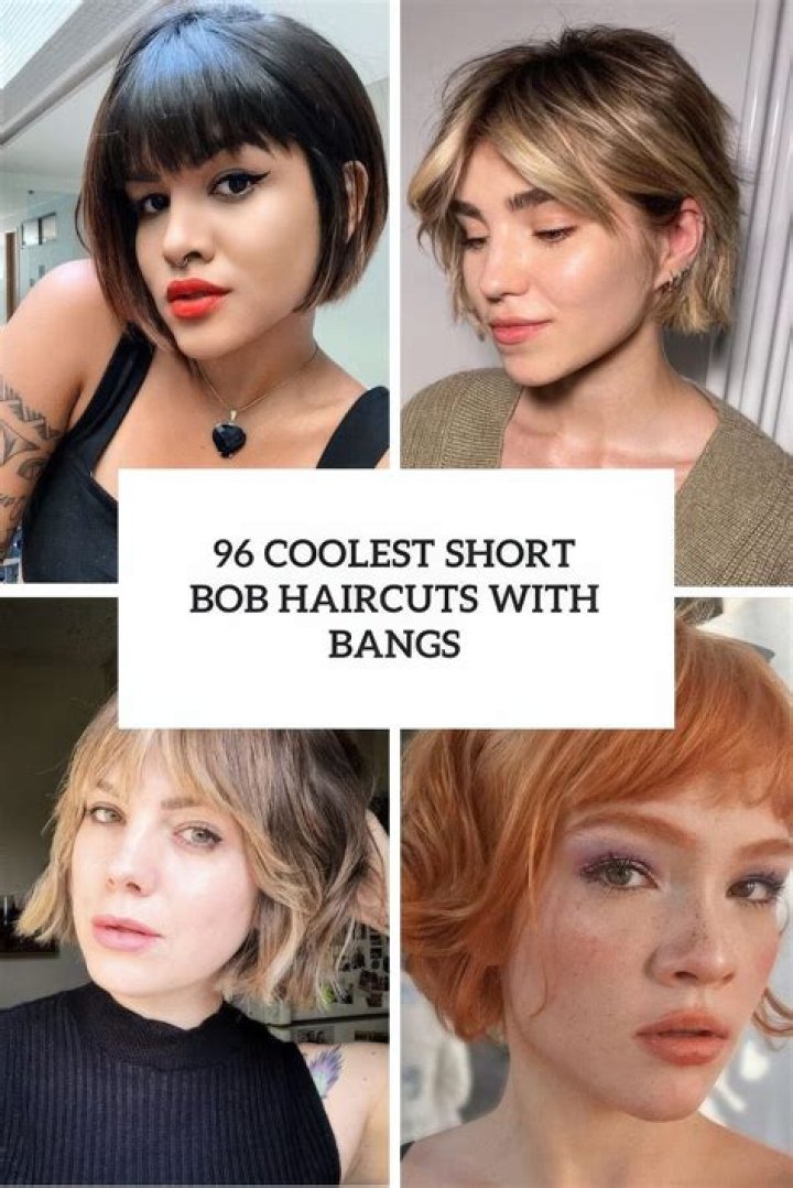 5 Bob Haircuts With Bangs For All Hair Types