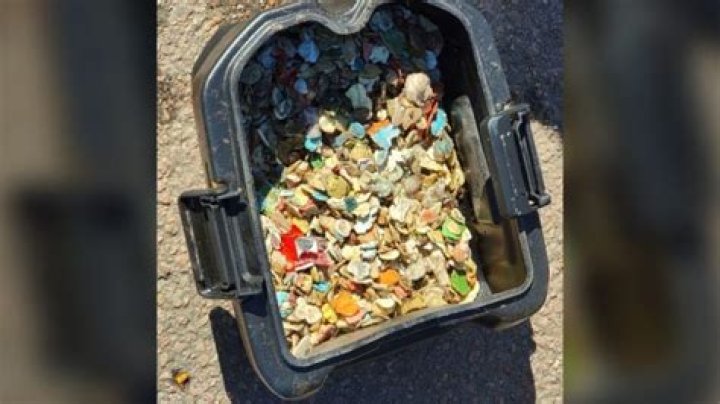 50 lbs. of prohibited gum scraped off Red Rocks Amphitheatre seats in 2023