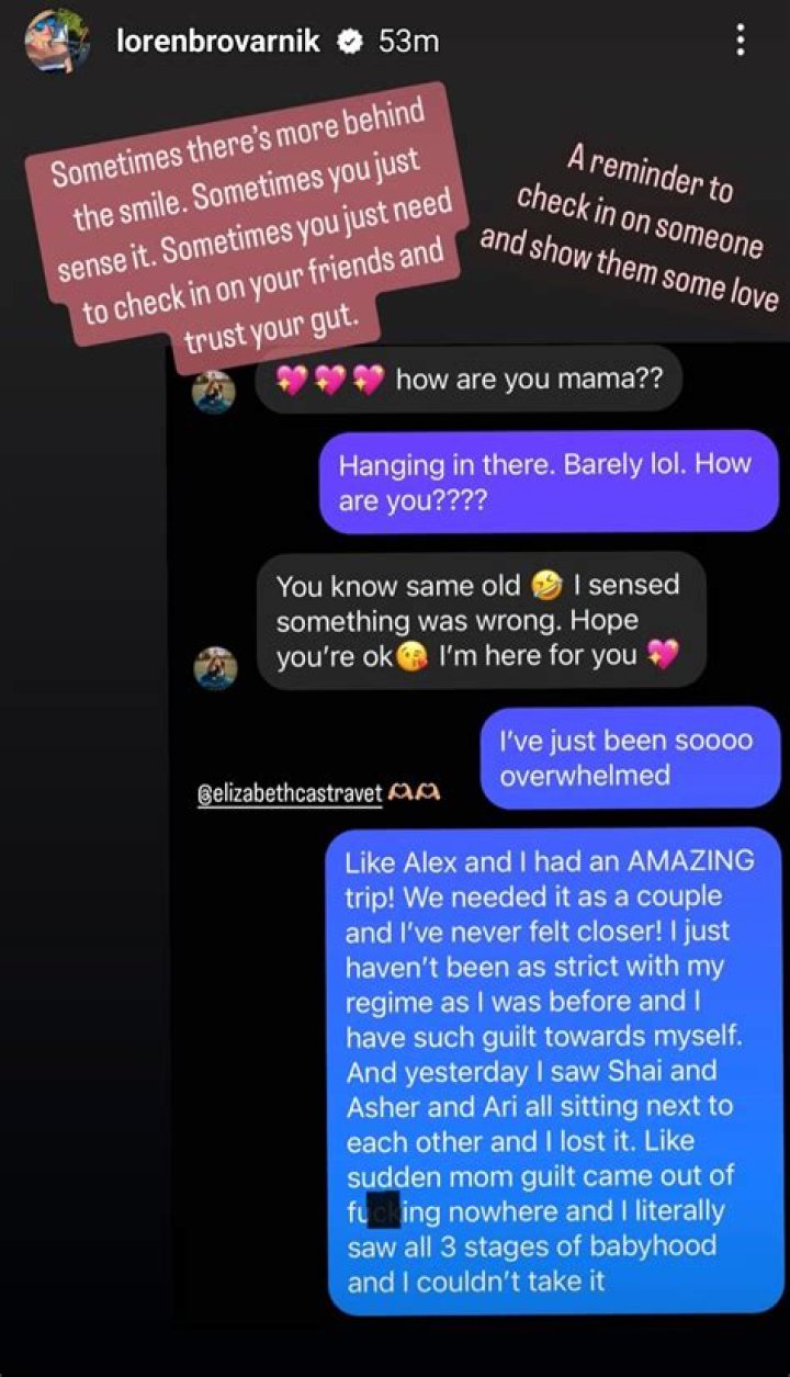 90 Day Fiance star ‘checks in on’ Loren Brovarnik amid mom guilt — see the sweet message