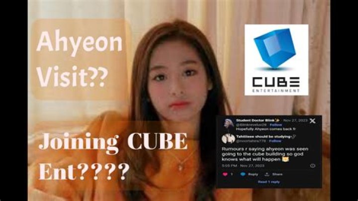 Ahyeon sparks rumors with alleged visit to CUBE Ent after sitting out BABYMONSTER’s debut