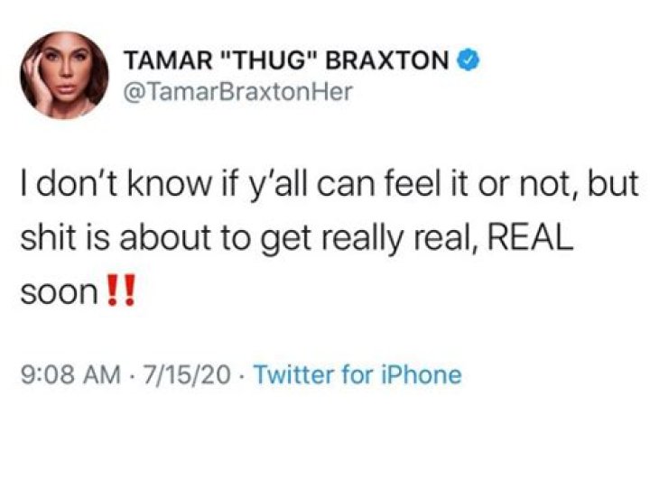 ‘Ain’t Nobody Talking About That Show’: Tamar Braxton Responds After Tweets Lead Fans to Believe She’s Returning to ‘The Real’