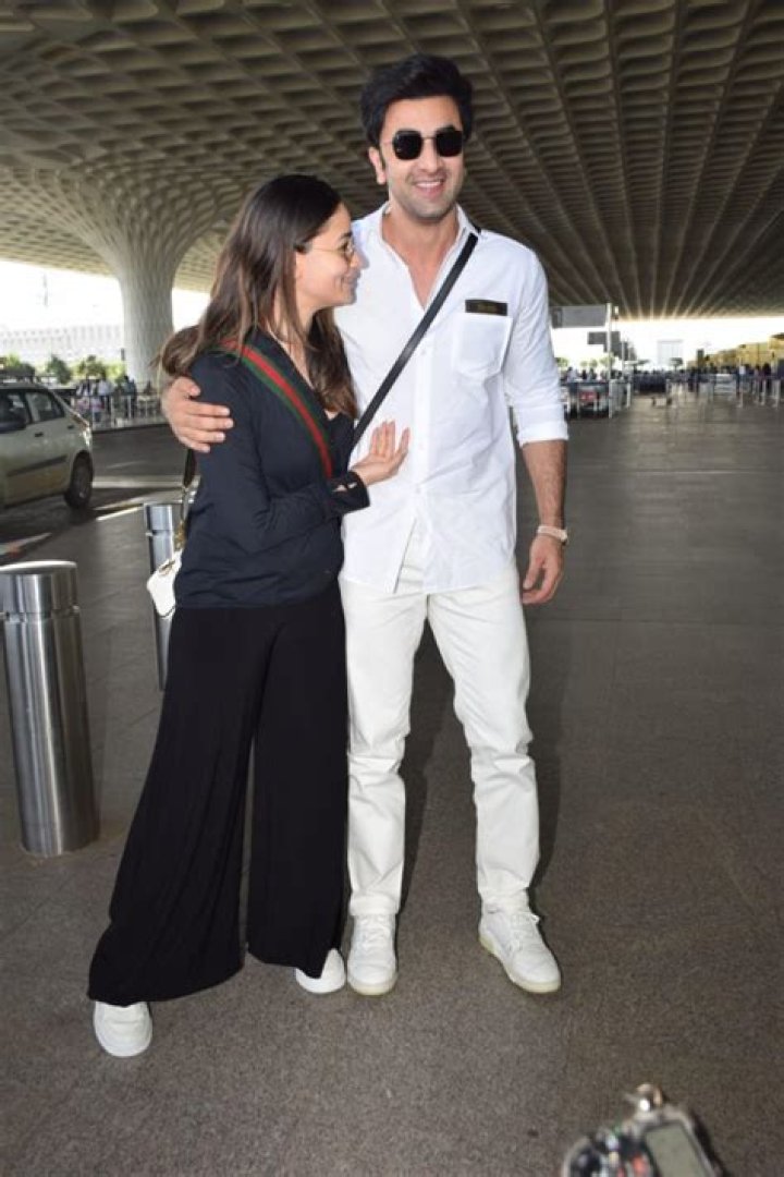 Alia Bhatt keeps it simple in white while Ranbir Kapoor rocks a Rs 1 lakh Dior shirt for their date night