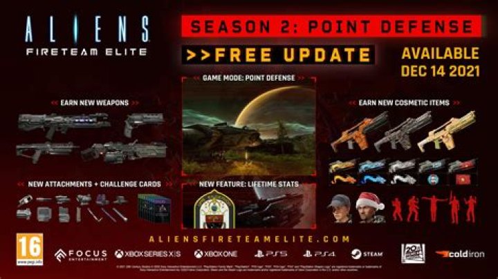 Aliens: Fireteam Elite September 15 Update Patch Notes