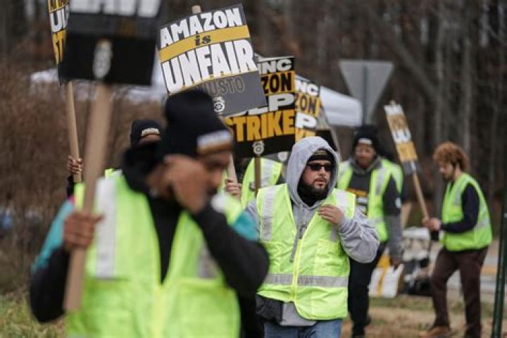 Amazon Workers on Strike During Prime Day