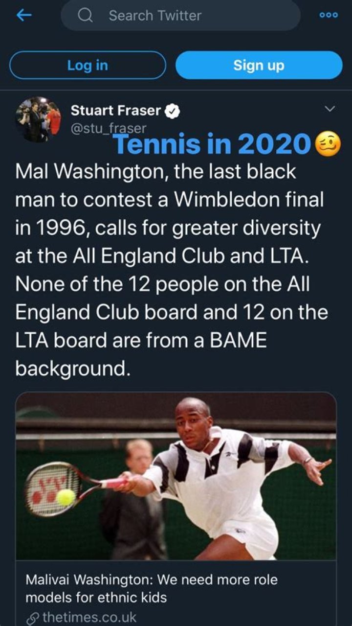 Andy Murray blasts Wimbledon and LTA bosses for their lack of diversity at boardroom level