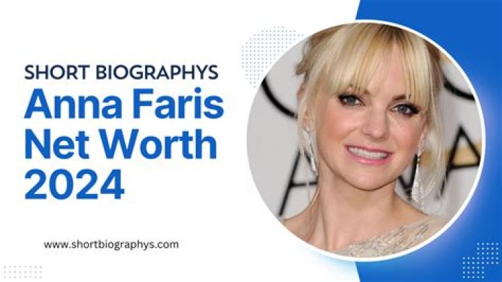 Anna Faris Net Worth 2024