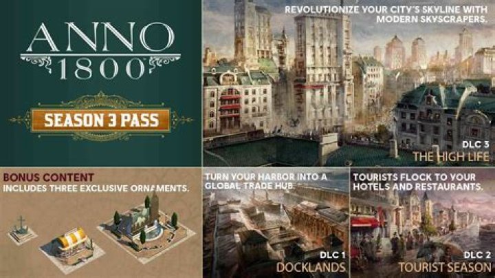 Anno 1800 Gets Season 3 Pass Today