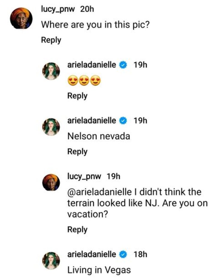 Ariela Weinberg confirms she and Biniaym Shibre are living in Las Vegas
