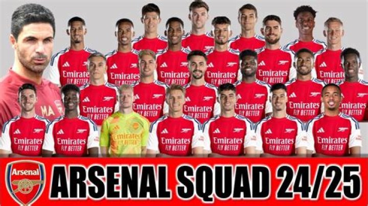 Arsenal FC - Detailed squad 03/04