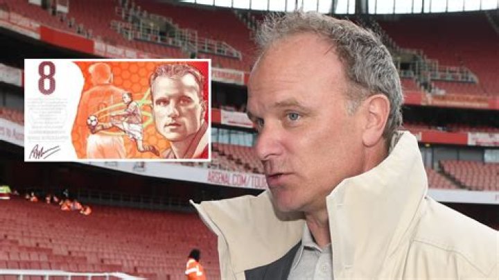 Arsenal legend Dennis Bergkamp honoured with never-before-seen eight euro banknote of iconic goal