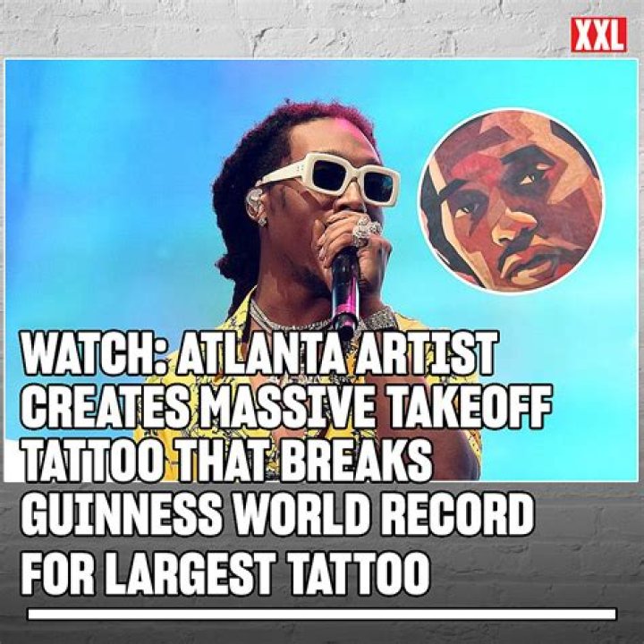 Artist Creates Takeoff Tattoo That Breaks Guinness World Record