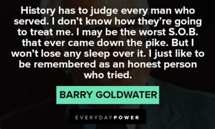 Barry Goldwater - Quotes, Election & Death