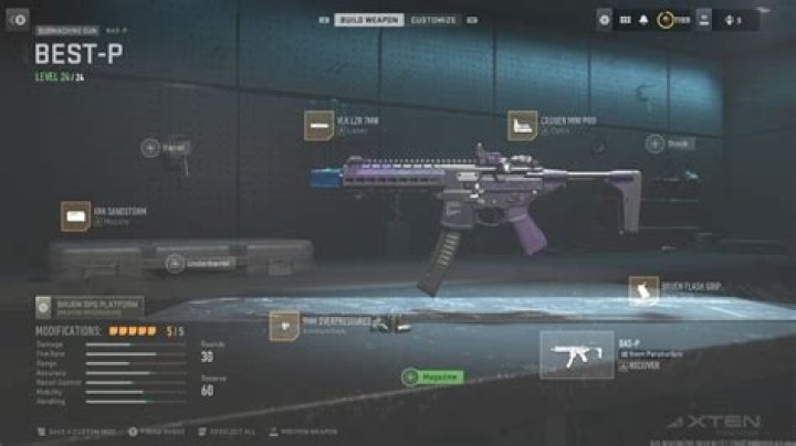 Best BAS-P Loadout in Warzone 2 and MW2
