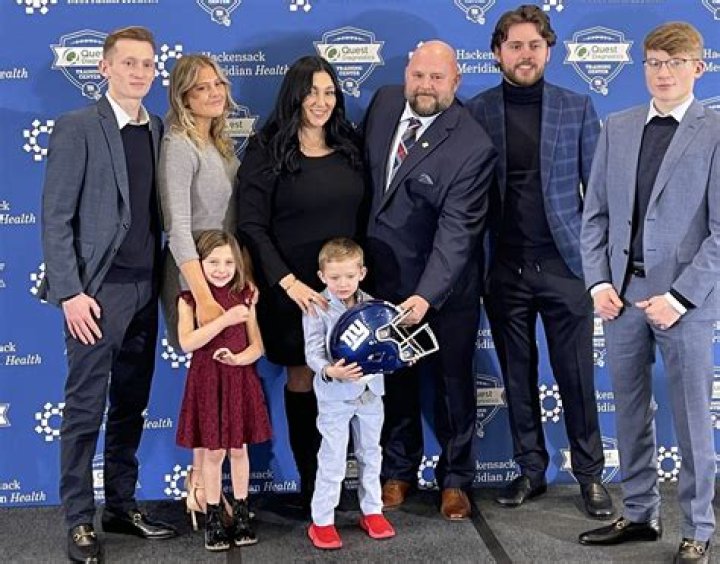 Beth Daboll, wife of Brian Daboll, and Haven Daboll, their daughter