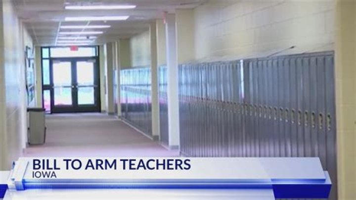 Bill advances to allow armed Iowa teachers