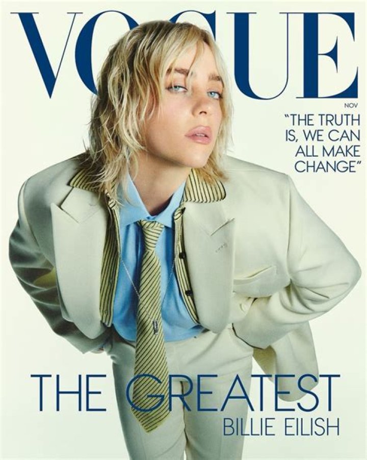 Billie Eilish poses for Vogue & shows off her curves in stunning new photos as she tells fans 'do whatever you want'