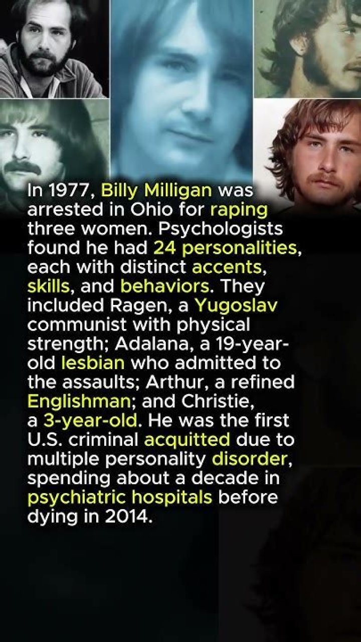 Billy Milligan: The Man With 24 Personalities