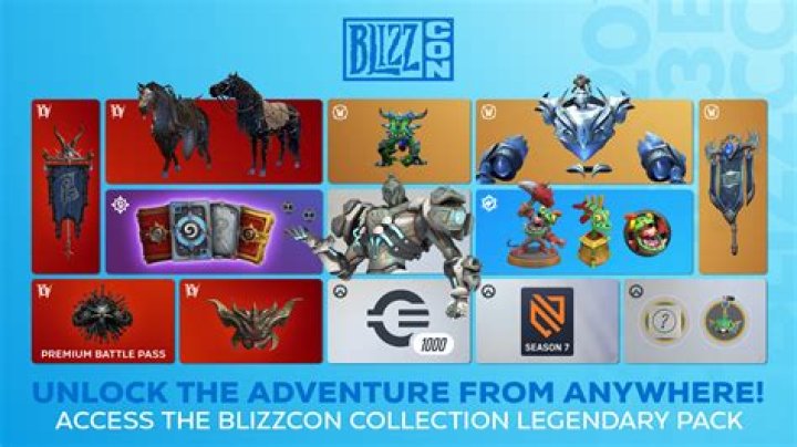 BlizzCon 2023 Collection Legendary Pack Contents Revealed