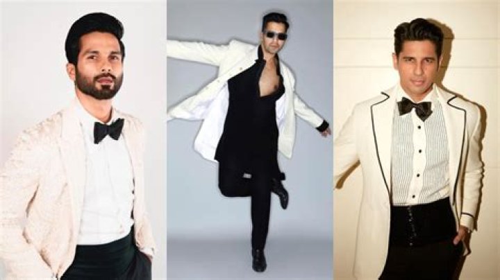 Bollywood men look dapper in suits