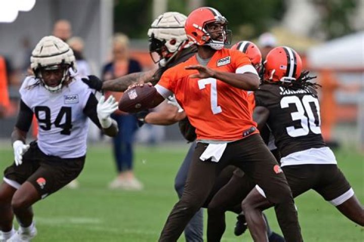 Browns trusting QB Brissett while Watson serves suspension