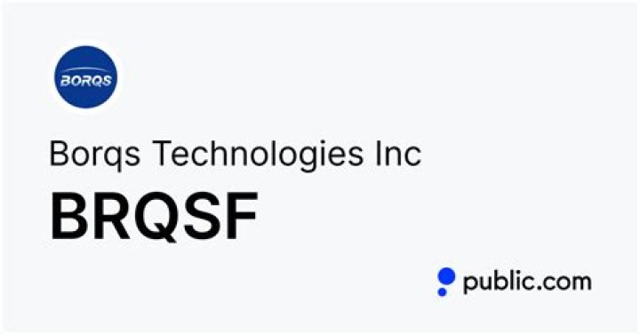 
BRQS
Borqs Technologies, Inc. Compare
