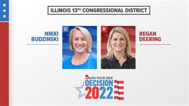 Budzinski defeated Deering for Illinois 13th Congressional District