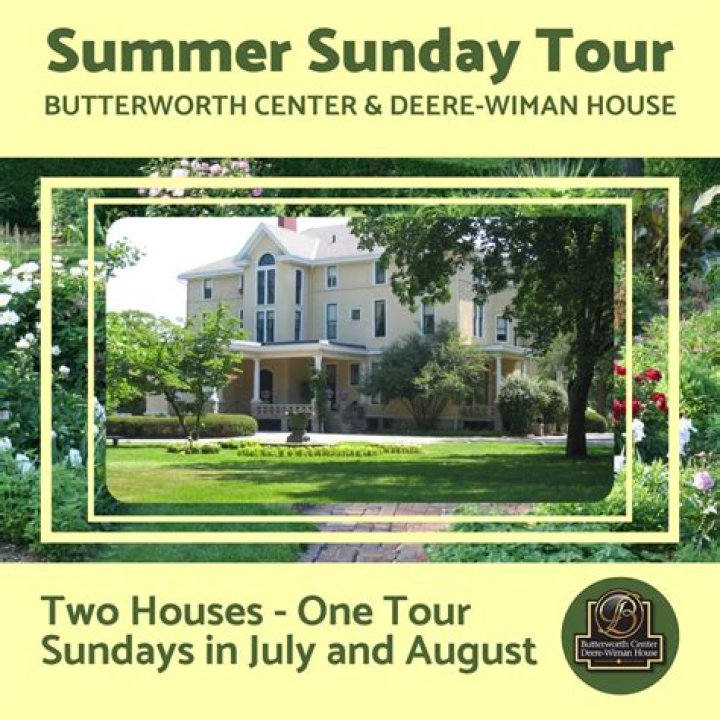 Butterworth Center & Deere-Wiman House | Tours & Community Meetings