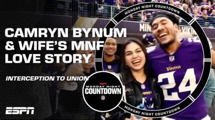 Camryn Bynum's wife finally got to see him play on Sunday