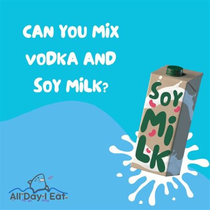 Can you mix milk and vodka?