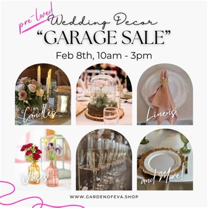 CASI hosts Bridal Garage Sale