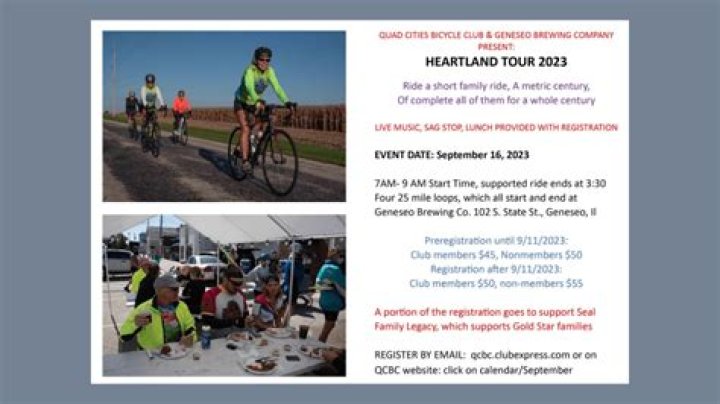 Century Bike Ride and Heartland Tour