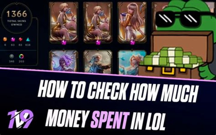 Check How Much Money You've Spent On League Of Legends
