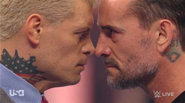 CM Punk and Cody Rhodes Have Heated Face-to-Face Encounter on WWE Raw