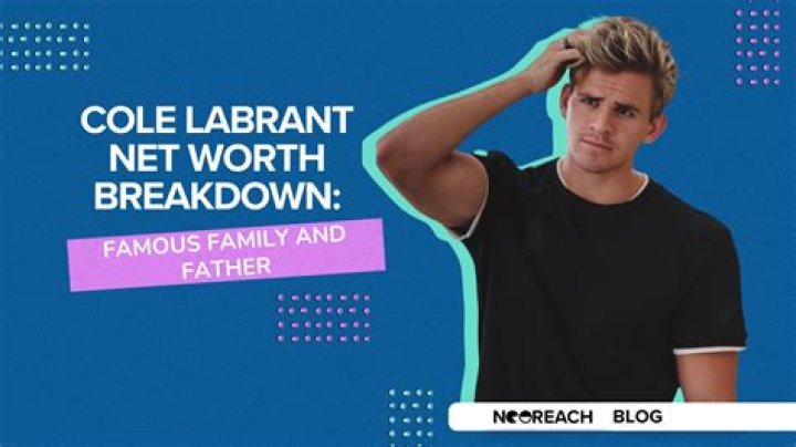 Cole Labrant Net Worth 2023, Salary, Income, Career, Wife, Biography, Endorsement, Parents
