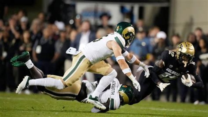 Colorado State coach says safety Henry Blackburn received death threats for hit on Travis Hunter