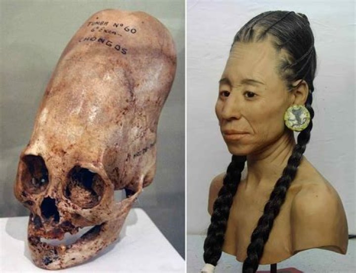Cone-headed Hun skulls force scientists to think twice about how the Roman Empire REALLY fell apart