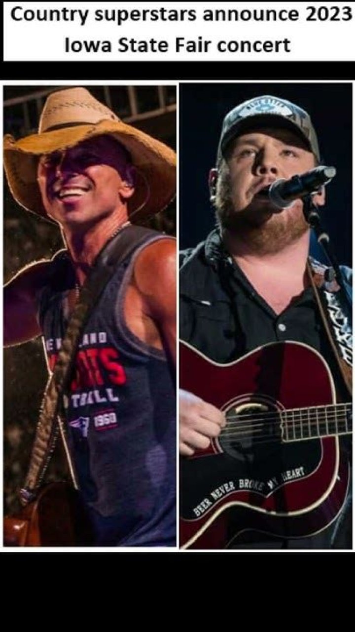 Country superstars announce 2023 Iowa State Fair concert