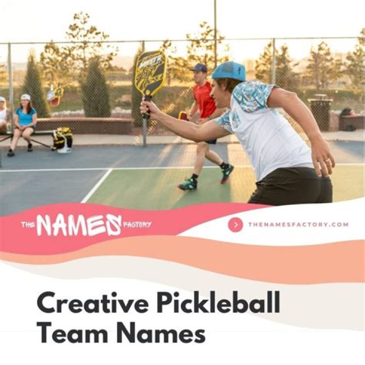 Creative And Fun Pickleball Team Names To Inspire Your Next Match