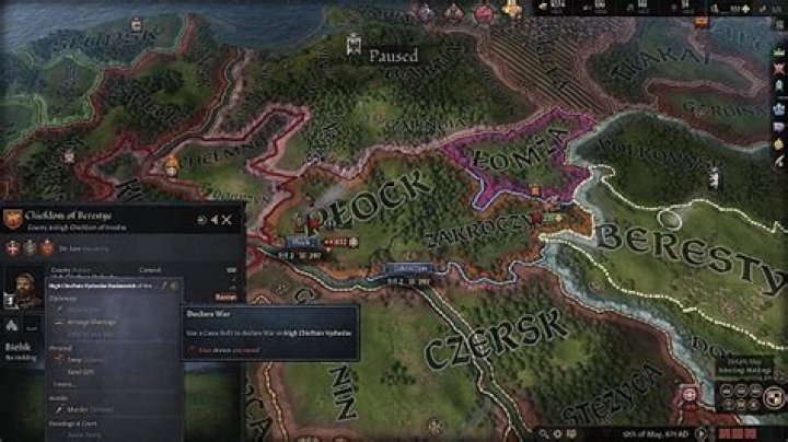 Crusader Kings 3 Guide - How To Declare War