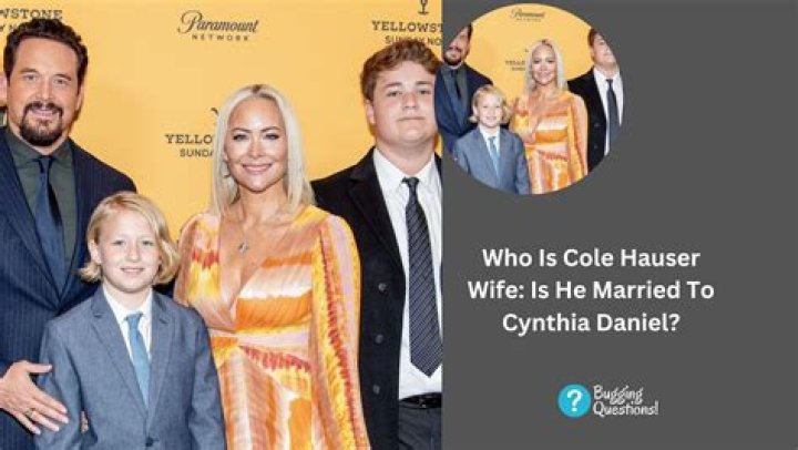 Cynthia Daniel and Cole Hauser | Married Divorced Children Ex