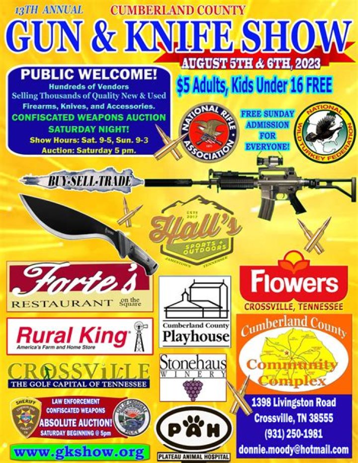 Davenport Gun & Knife Show kicks off, continues through Sunday