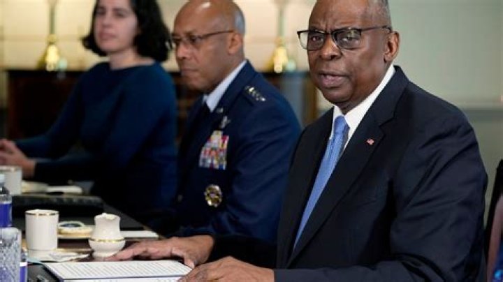 Defense Secretary Lloyd Austin returns to work at the Pentagon after cancer surgery complications